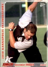 2010 Kannapolis Intimidators Multi-Ad 35 Jeremie Imbus Cold Spring Kentucky Card