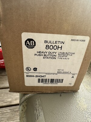 #ad Allen Bradley Bulletin 800H Heavy duty Push Button Station $200.00