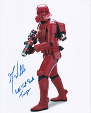 MARTIN WILDE signed Autogramm 20x25cm STAR WARS in Person autograph COA