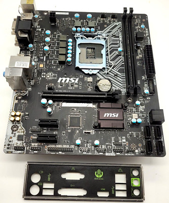 MSI B150M ECO Motherboard LGA1151 DDR4 VGA+DVI+HDMI M-ATX Mainboard