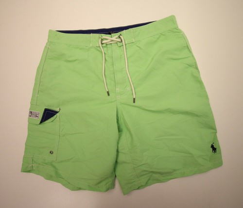 Mens Polo Ralph Lauren Lime Green Mesh 