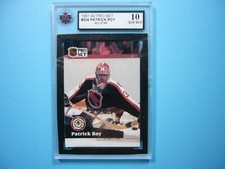 1991/92 PRO SET NHL HOCKEY CARD #305 PATRICK ROY ALL-STAR KSA 10 GEM MINT SHARP+