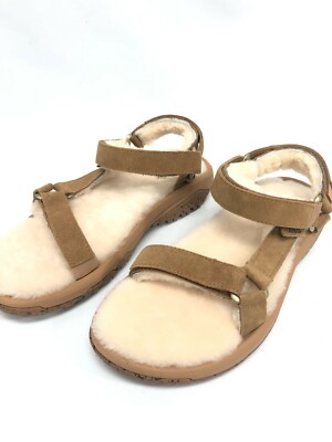 Teva Hurricane Genuine Shearling Lined Sandal Hurricane Shearling Sandal | Teva® main image 4