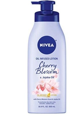 Cherry Blossom Oil infused lotion & Jojoba oil