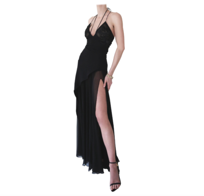 J Mendel 2015 Vintage Black Evening Gown / Dress | eBay J Mendel 2015 Vintage Black Evening Gown / Dress | eBay