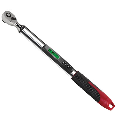 ACDelco Tools 1/2'' Compact Angle Digital Torque Wrench, Measures 10-99.5 ft-lbs