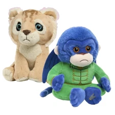 NEW Wicked 2024 7.5" Flying Monkey & Cowardly Lion Official Plush ELPHABA GLINDA