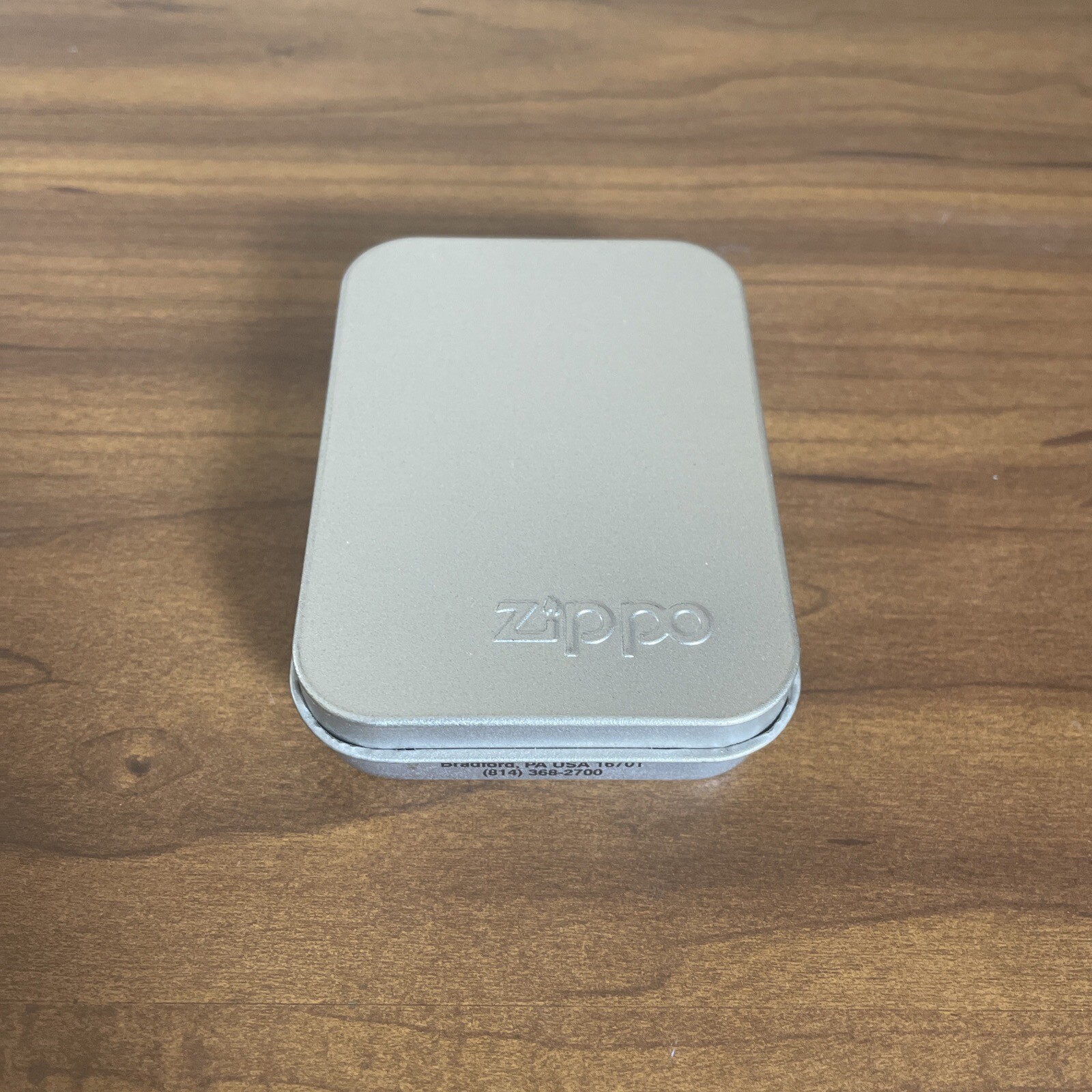 2005 Elvis Presley Zippo Lighter Black Finish Over Brass NEW in silver box