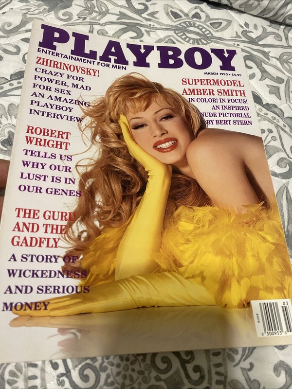 PLAYBOY MAGAZINE MARCH 1995,CENTERFOLD STACY SANCHES, AMBER SMITH,EXCELLENT