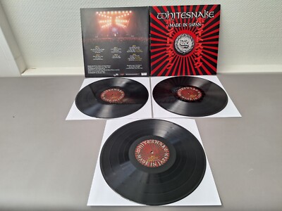 WHITESNAKE lim edition original Vinyl 3LP Made In Japan (2013
