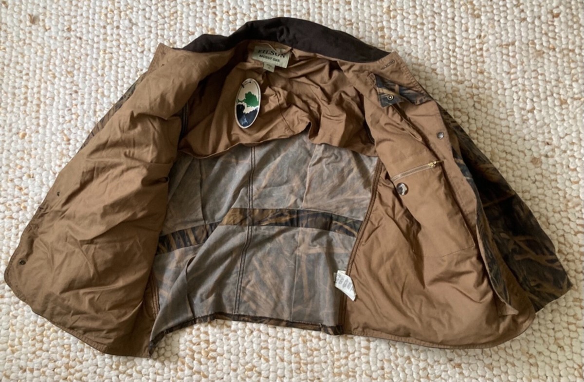 Filson x Mossy Oak Men's Shelter Waterfowl Upland Coat | eBay
