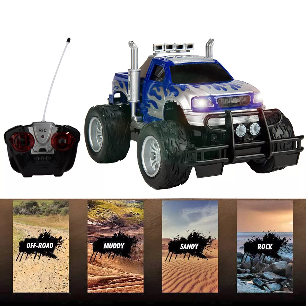 Carro de Controle Remoto Monster Truck Hot Wheels