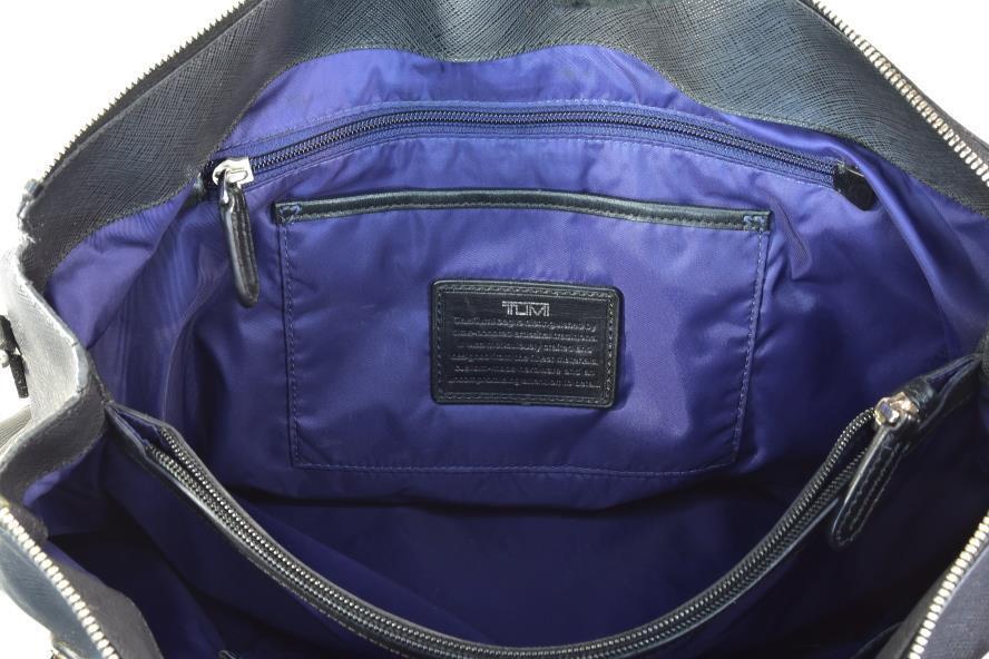TUMI Villa Lucca City Tote Satchel Business Bag Leather Calf TUMI Villa Lucca City Tote Satchel Business Bag Leather Calf