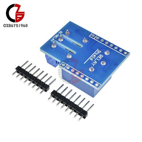 WeMos D1 Mini 5V 1CH Relay Module Shield For Arduino ESP8266 Development Board - Picture 5 of 12