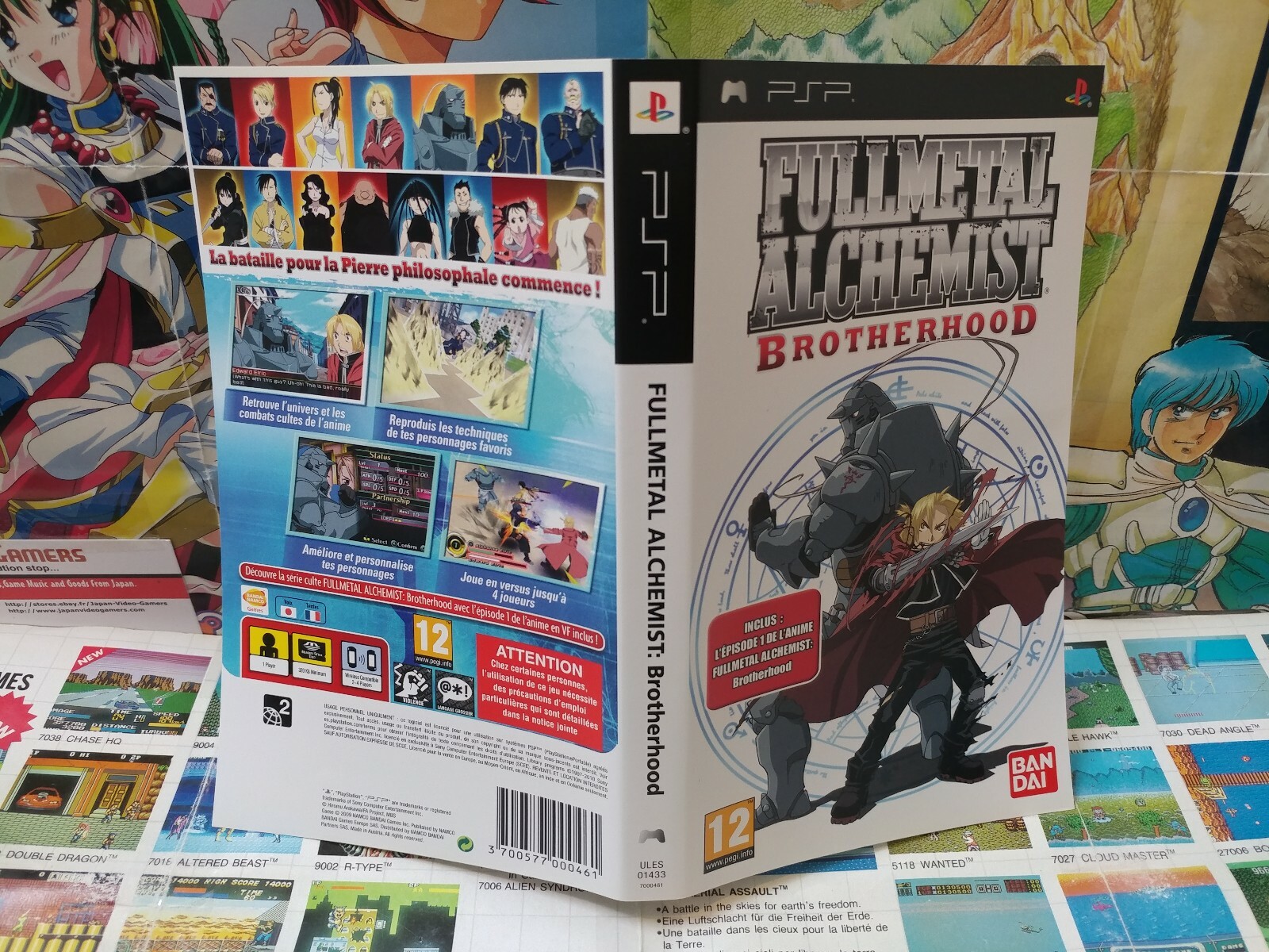 Sony PSP:Fullmetal Alchemist - Brotherhood [TOP & JAQUETTE SEULE] Fr