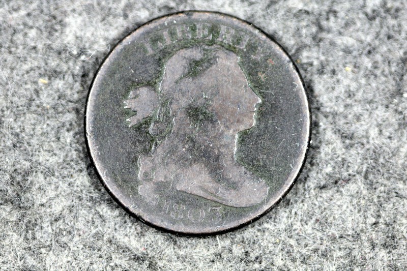 ESTATE FIND 1803 DRAPED BUST LARGE CENT  #D28134