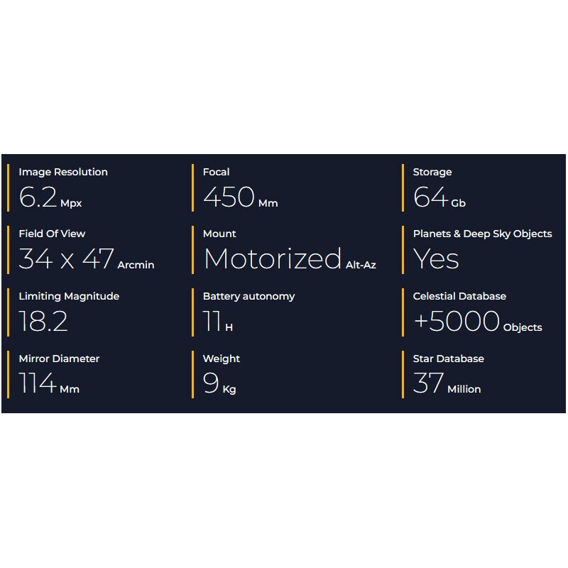 Unistellar Smart Telescope N 114/450 eQuinox 2 - Bild 2 von 12