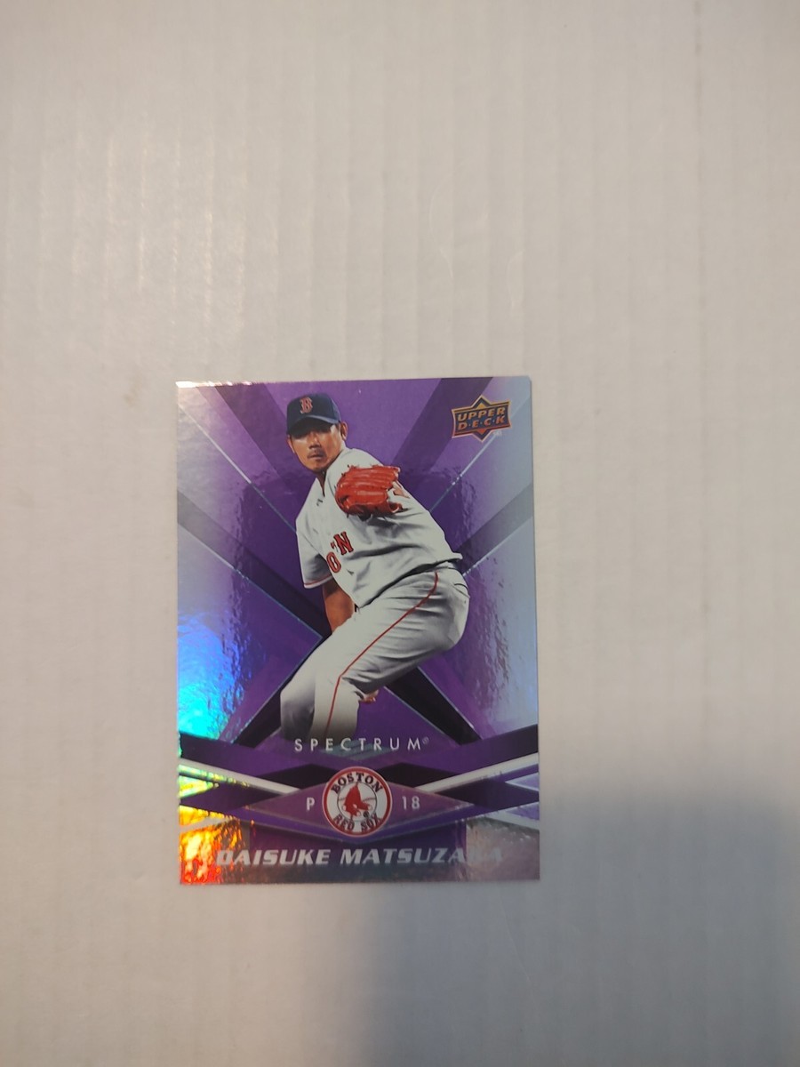 daisuke　73/8 2009 Upper Deck Spectrum - #13 Daisuke Matsuzaka (PWE) | eBay