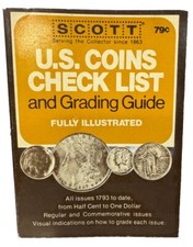 Vintage Scott 1975 U.S. Coins Check List and Grading Guide Book