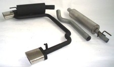 Friedrich Motorsport Gr.A Duplexanlage für Opel Tigra, 1.4l 16V 66kW/1.6l 16V 78