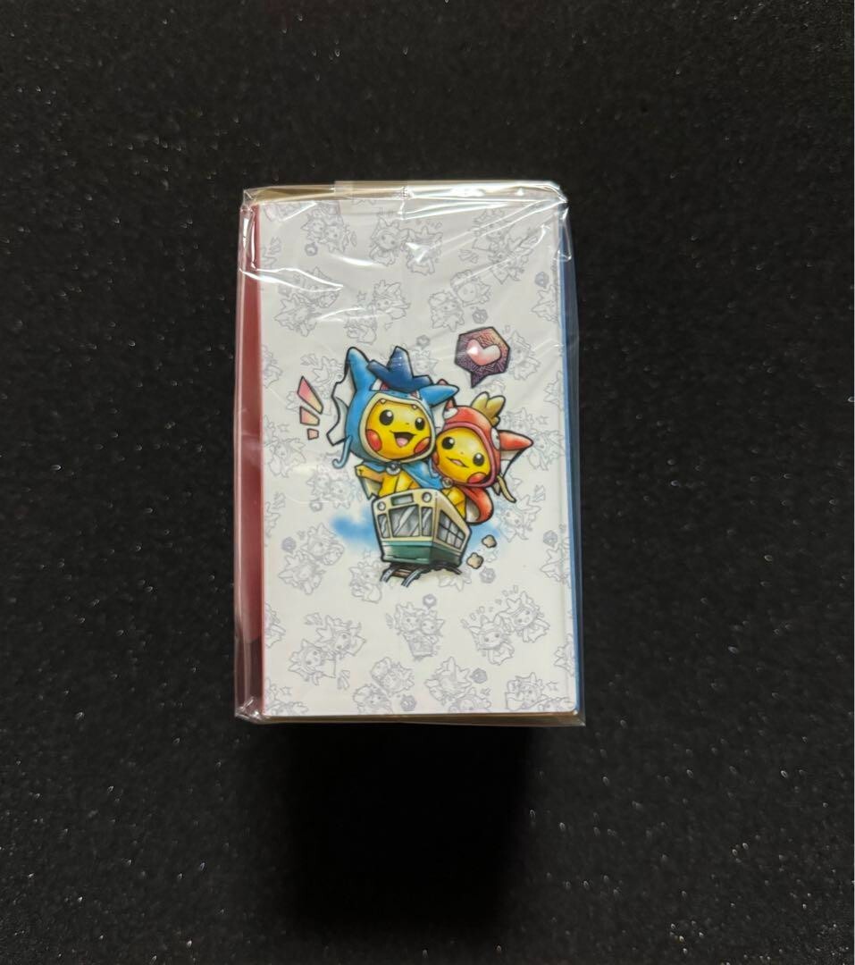 Pokemon TCG Poncho Pikachu Gyarados & Magikarp Sleeve Deck Shield