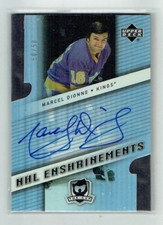 06-07 UD Upper Deck The Cup NHL Enshrinements  Marcel Dionne  50/50  Auto  HOF