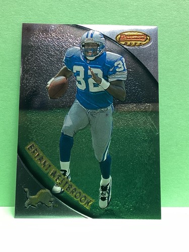 Bryant Westbrook 1997 Bowmans best preview football rookie card