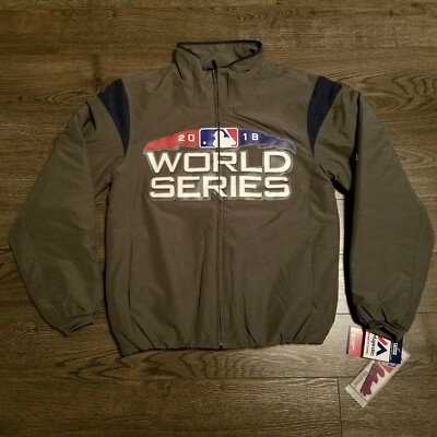 MAJESTIC Therma Base MLB 2018 World Series Quilted Bomber Jacket