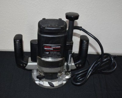 Vintage Sears Craftsman Plunge Router DM27504 6.5 Amp 25K 3 RPM + Manual + Box