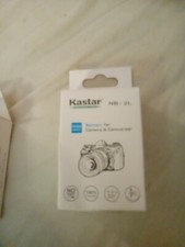 Kastar Replacement Battery for Canon NB-2L 2L Canon PowerShot S30 PowerShot S40