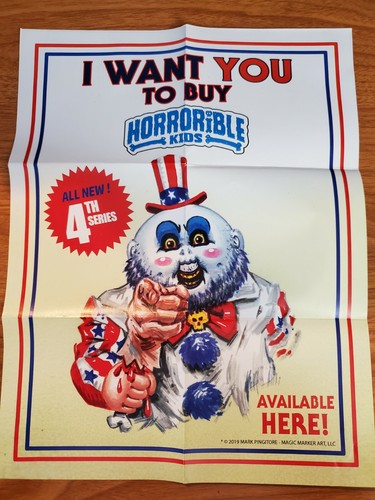Magic Marker Mark Pingitore Horrorible Kids Series 4 Pick Your Parody Card GPK - Picture 102 of 102
