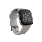 Fitbit Versa 2 Health & Fitness Smartwatch - Stone/Mist Grey Aluminum