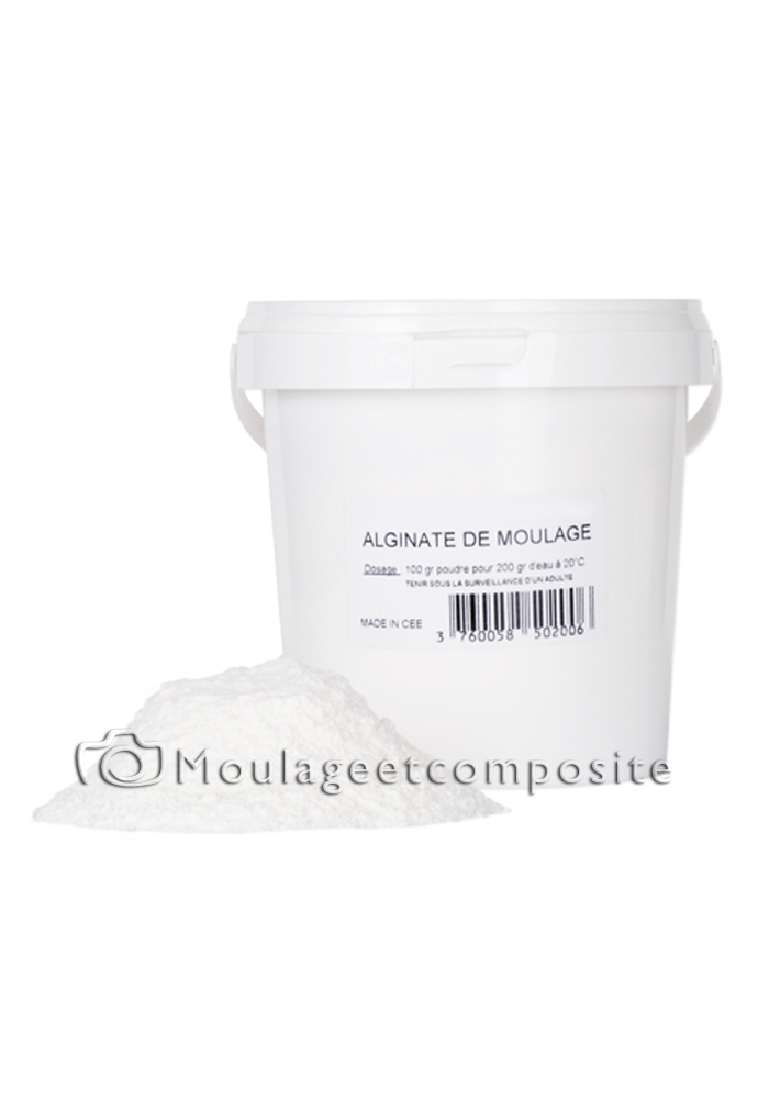 Alginate de moulage 4.5 kg haute fidélité pour empreinte en 10 min