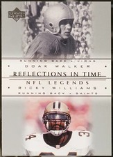 2000 Upper Deck Legends - Reflections in Doak Walker / Ricky Williams #R3 EX
