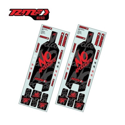 JConcepts RM2, No Apologies B84 pre-cut chassis protective sheet, 2pc / JCO8160
