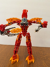 Lego Bionicle Glatorian Legends Ackar 8985 100% Complete with Canister & Manual