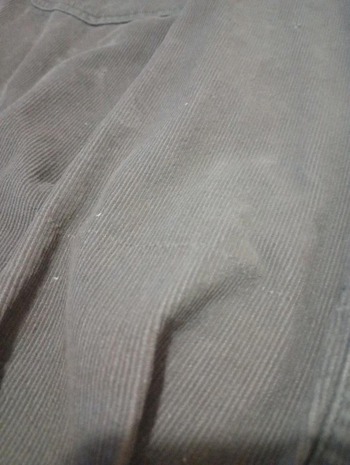 Camisa Patagonia Abotonada Para Hombre L Gris Lado del Arranque Micro Pana Manga Larga Foto 3 de 4