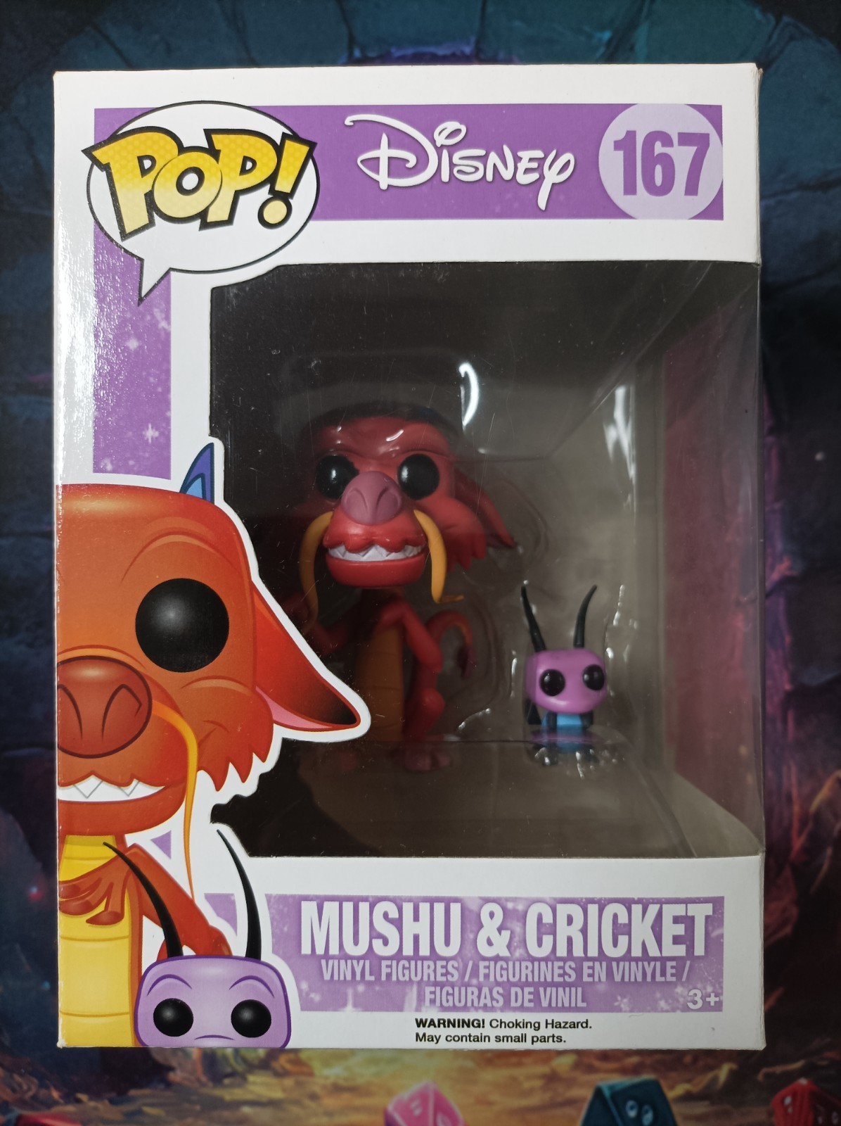 Mushu & Cricket 167 Funko POP Disney Mulan