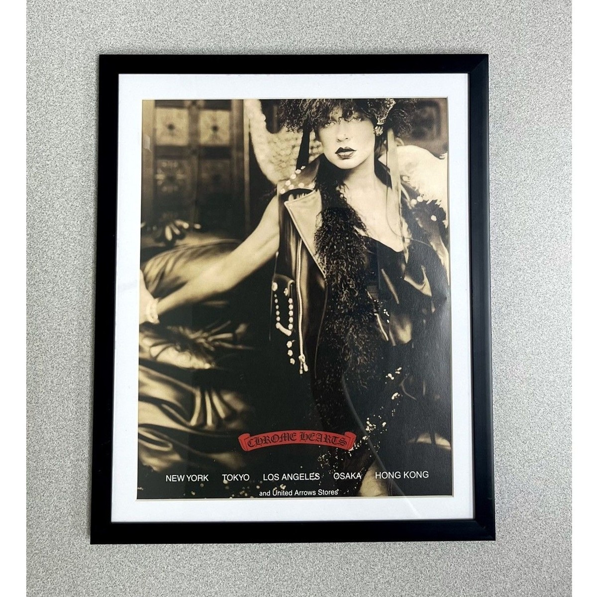 Chrome Hearts vintage photo Framed poster 9x11 | eBay