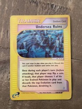 Pokémon Card - Reverse-Holo Undersea Ruins 138/147 Aquapolis LP on eBay