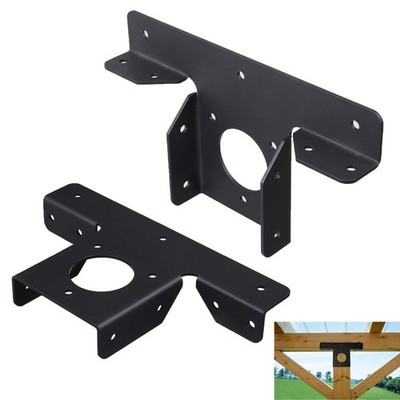 Heavy Duty Pergola Corner Extension 3Way T Brackets For 4x4 Post 2 PCS