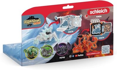 schleich 70826 Fire Octopus vs Ice Insect Eldrador Creatures 31 x