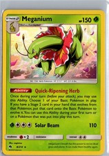 Meganium 8/214 Holo Rare Lost Thunder Pokemon Near Mint on eBay