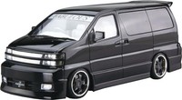 Aoshima 1/24 The Tuned Car No.43 Nissan Fabless APE50 Elgrand '00 Plastikmodell