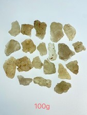 Libyan Desert Glass Meteorite Tektite impact specimen Super Gem 100g package 