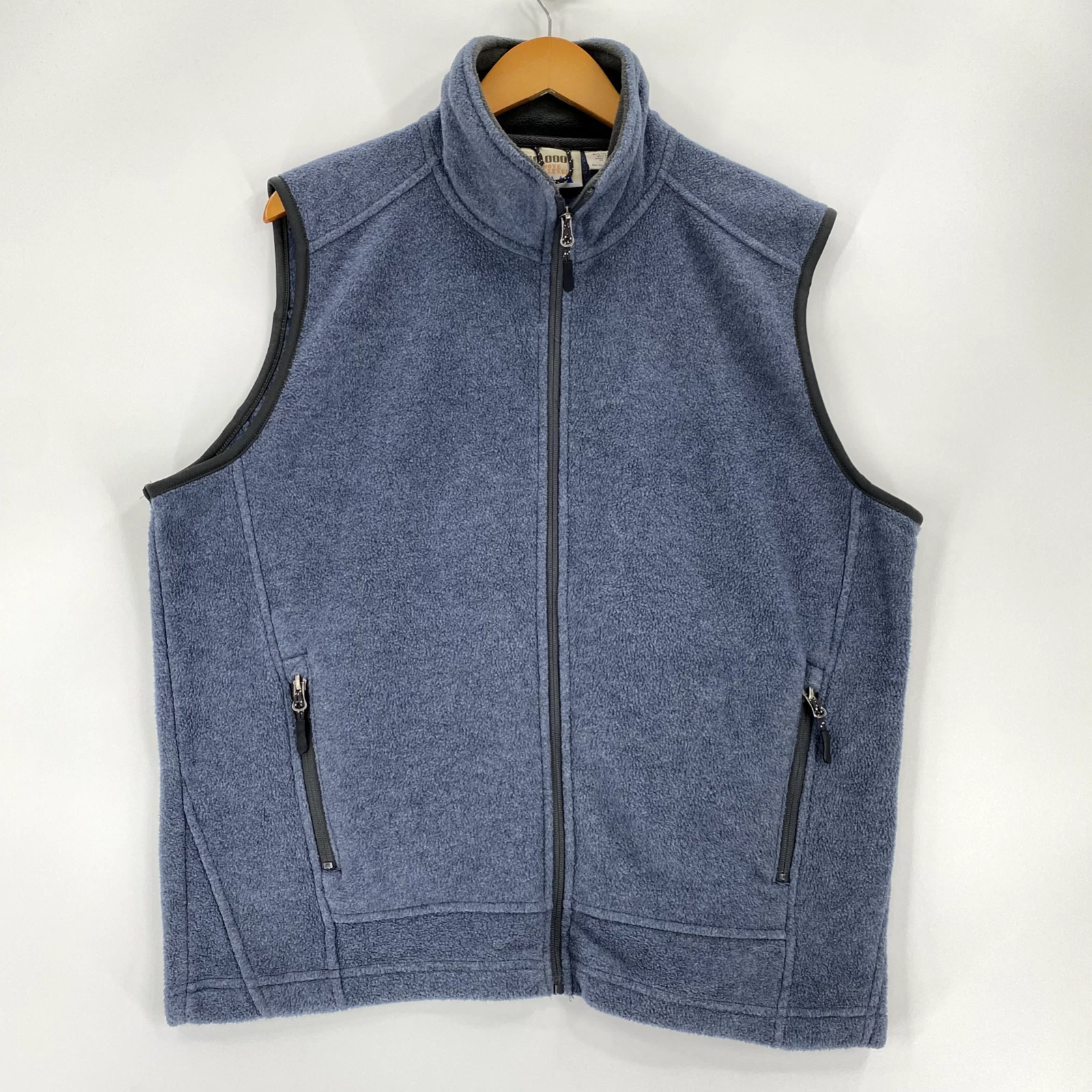 10,000 Ft Above Sea Level Men's Vest Sweater Size Large Blue Outdoors