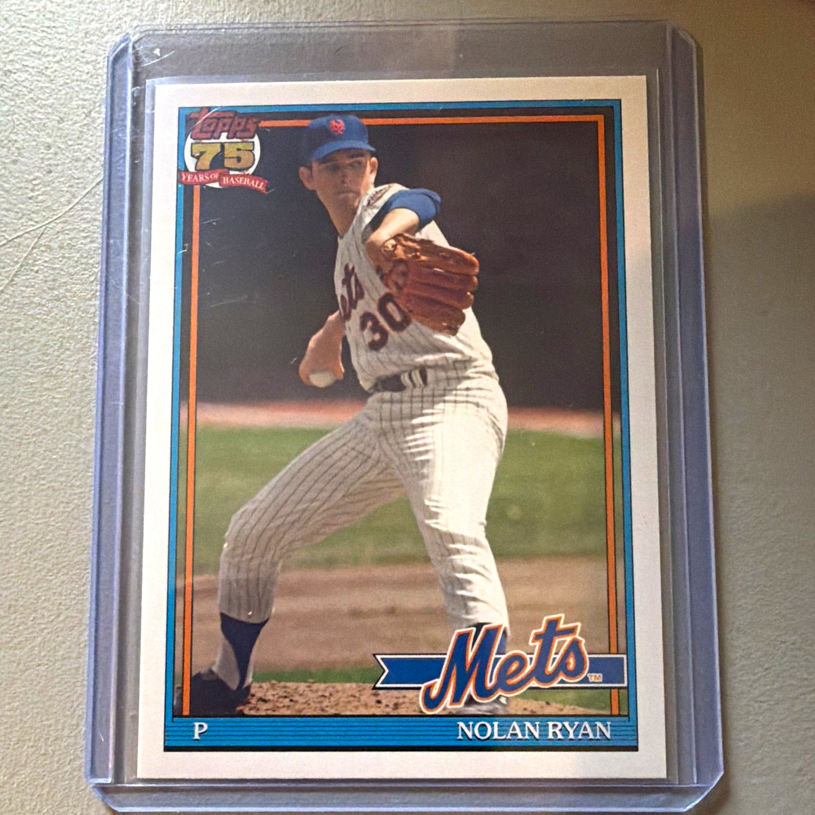 Topps 75 Years of Baseball Nolan Ryan #U91-16 New York Mets MLB Baseball