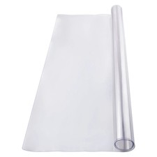 PVC Table Protector 40x60 Inch Clear Plastic Desk Protector 1.5mm Thick