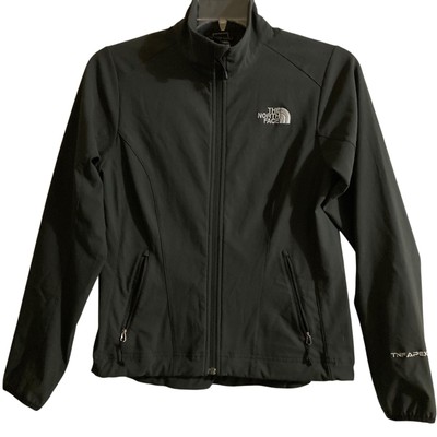 The North Face Apex Jacket Women Small Black Activewear Outerwear WeatherGear