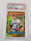 2021 Topps Finest Flashbacks Gold Refractor LE 11/50 Shohei Ohtani #9 PSA 9